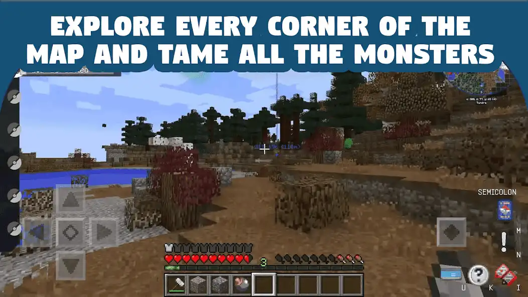 Play Pixelmon mod battle for MCPE as an online game Pixelmon mod battle for MCPE with UptoPlay