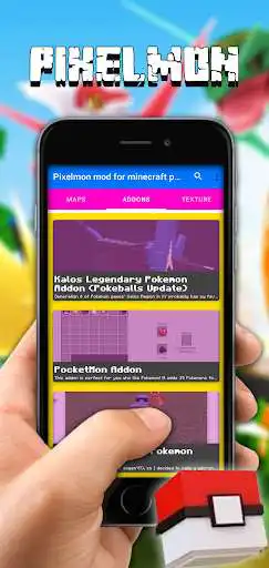 Play Pixelmon mod for minecraft pe - MCPE as an online game Pixelmon mod for minecraft pe - MCPE with UptoPlay