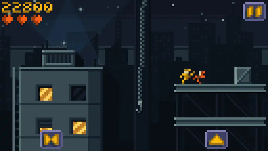 Play Pixel Parkour Fight as an online game Pixel Parkour Fight with UptoPlay