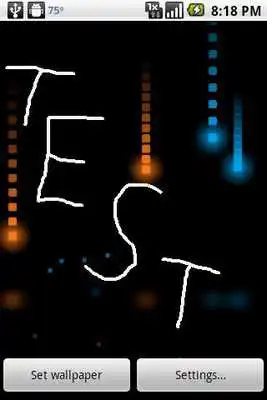 Play Pixel Rain Live Wallpaper