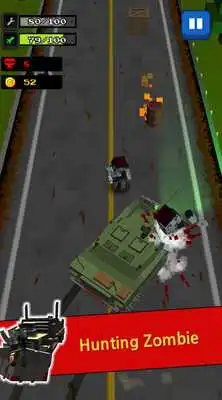Play Pixel Road  - Zombie Way