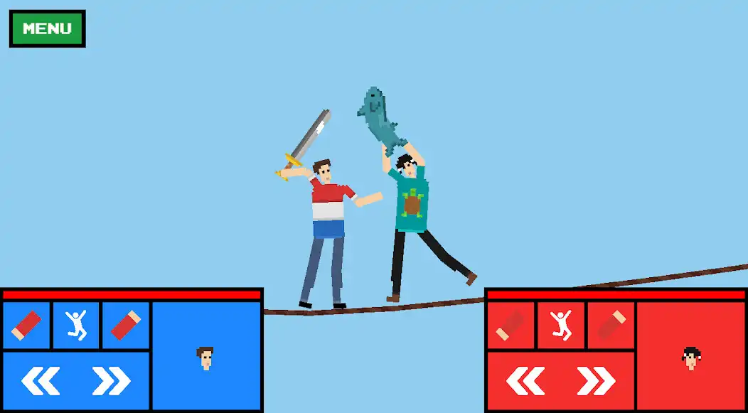 Play Pixel Rumble: Split-Screen PVP  and enjoy Pixel Rumble: Split-Screen PVP with UptoPlay