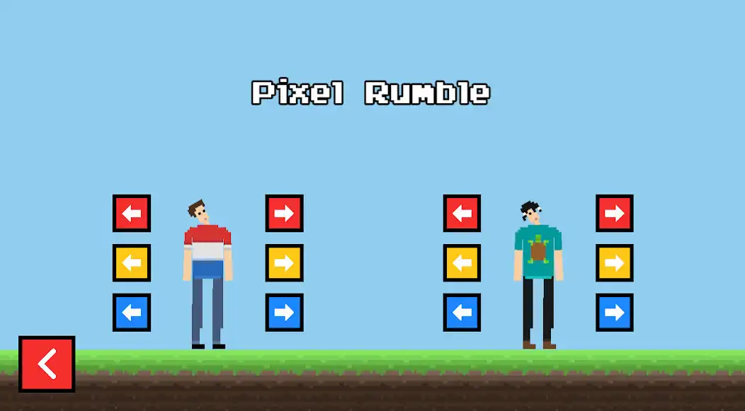 Play Pixel Rumble: Split-Screen PVP as an online game Pixel Rumble: Split-Screen PVP with UptoPlay