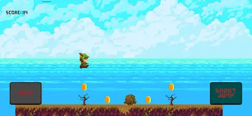 Play Pixel Run 2D as an online game Pixel Run 2D with UptoPlay