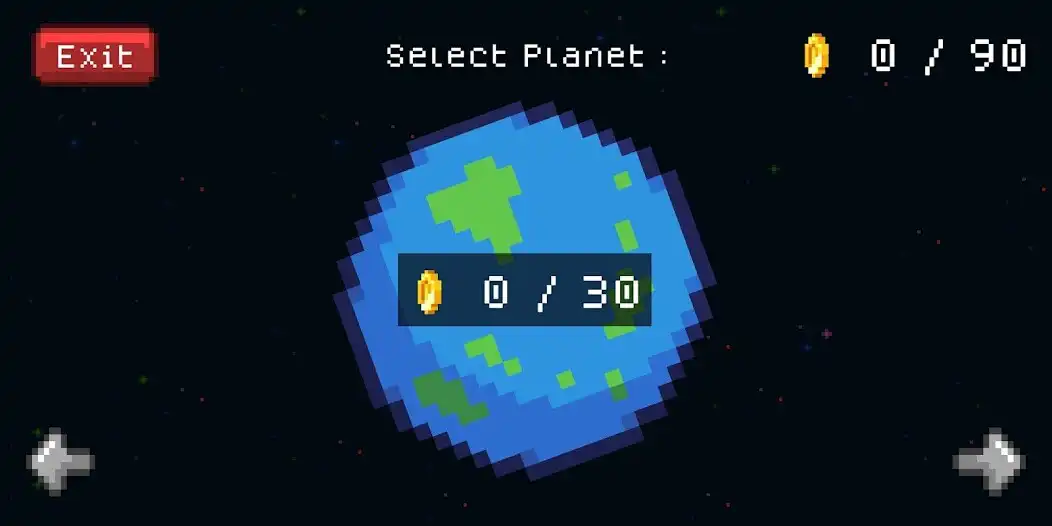 Play Pixel Sanic : Adventures in space as an online game Pixel Sanic : Adventures in space with UptoPlay