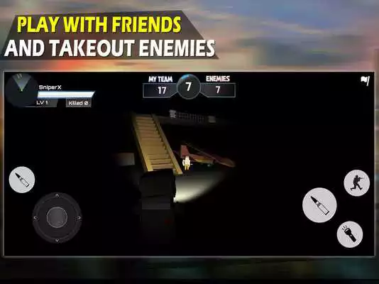 Play Pixels Battleground: Multiplayer Shooting