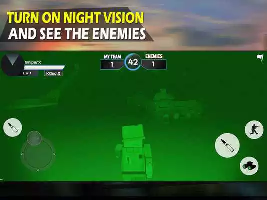 Play Pixels Battleground: Multiplayer Shooting