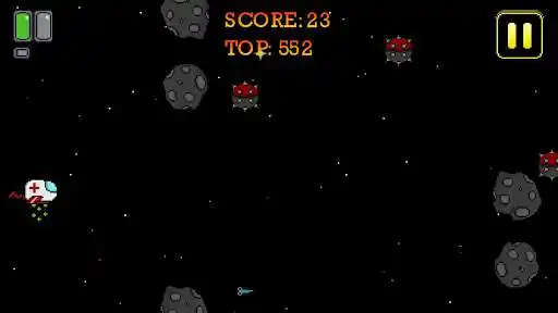 Play Pixel SpaceRider as an online game Pixel SpaceRider with UptoPlay