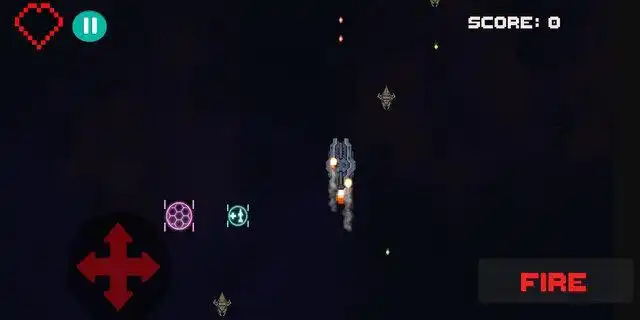 Play Pixel Space as an online game Pixel Space with UptoPlay