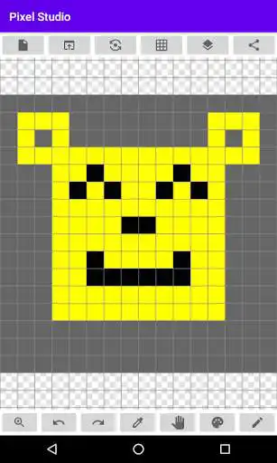 Play Pixel Studio: art editor as an online game Pixel Studio: art editor with UptoPlay