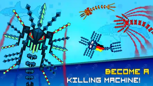 Play Pixel Sword Fish io