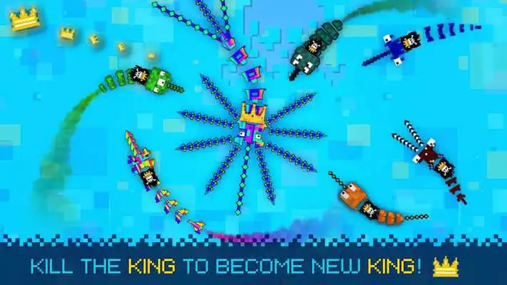 Play Pixel Sword Fish io
