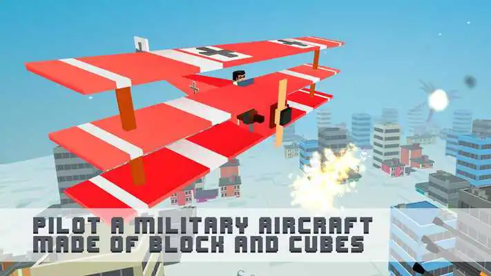 Play Pixel War Air Combat Attack 3D