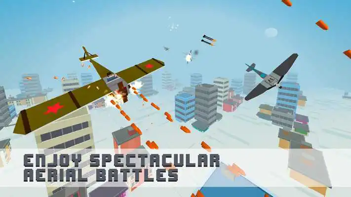 Play Pixel War Air Combat Attack 3D