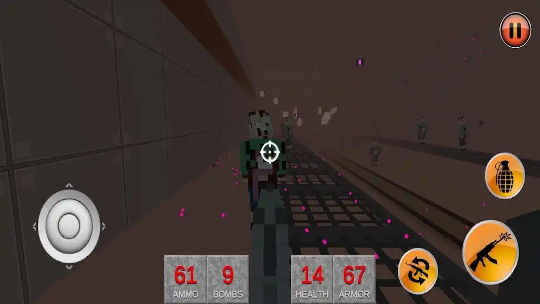 Play Pixel Zombies Planet as an online game Pixel Zombies Planet with UptoPlay