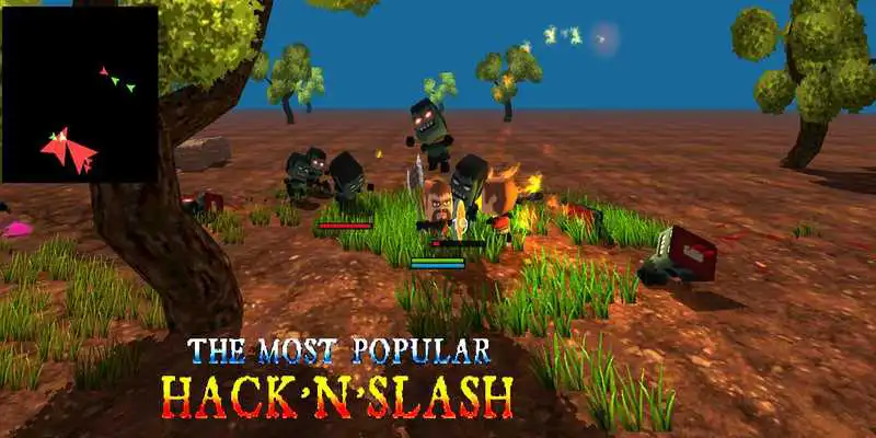 Play Pixel Zombies Survival Hunter: Blocky City MMO RPG