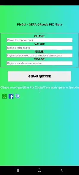 Play PixGo! - Gerador de QR Code  and enjoy PixGo! - Gerador de QR Code with UptoPlay
