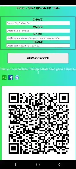 Play PixGo! - Gerador de QR Code as an online game PixGo! - Gerador de QR Code with UptoPlay
