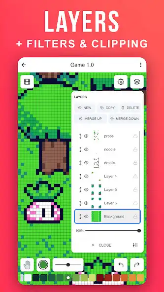 Play Pixilart - Make Pixel Art as an online game Pixilart - Make Pixel Art with UptoPlay
