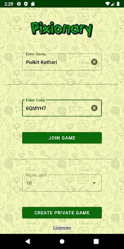 Play Pixionary: Draw & Guess word game as an online game Pixionary: Draw & Guess word game with UptoPlay