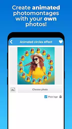 Play Pixiz - Photo montage & Collage photo as an online game Pixiz - Photo montage & Collage photo with UptoPlay