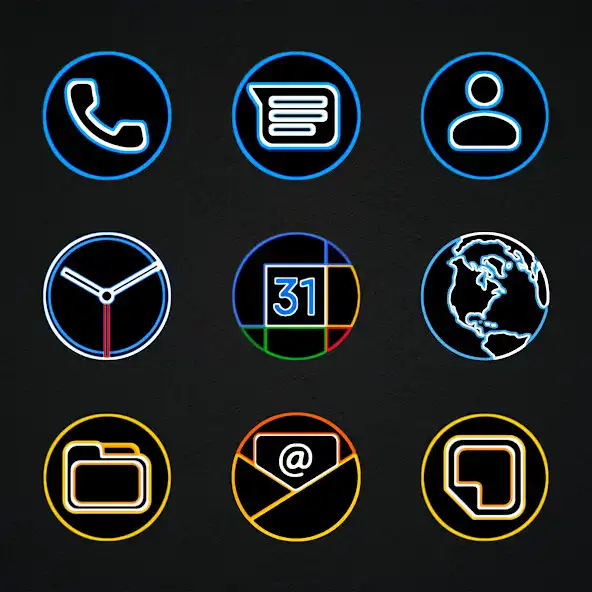 Play Pixly Dark  - Icon Pack as an online game Pixly Dark  - Icon Pack with UptoPlay