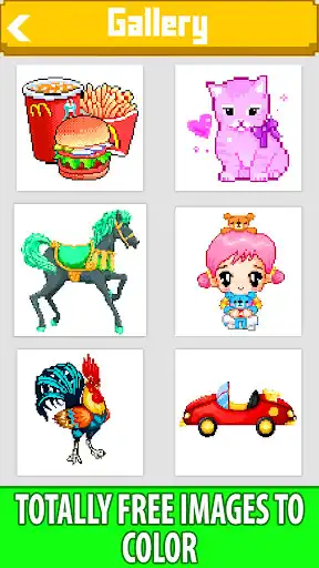 Play Pixly - Paint by Number,Pixel Art,Sandbox Coloring  and enjoy Pixly - Paint by Number,Pixel Art,Sandbox Coloring with UptoPlay