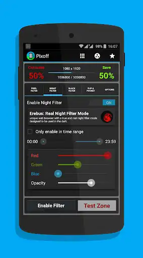 Play Pixoff: Battery Saver as an online game Pixoff: Battery Saver with UptoPlay