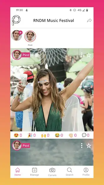 Play Pixtd: Share Event Photos as an online game Pixtd: Share Event Photos with UptoPlay