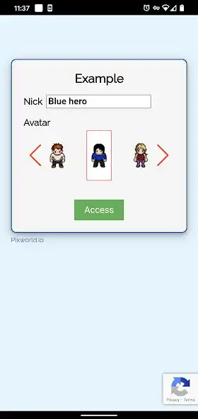Play Pixworld.io Example world  and enjoy Pixworld.io Example world with UptoPlay