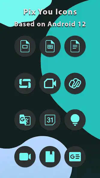 Play Pix You Aqua Dark Icons as an online game Pix You Aqua Dark Icons with UptoPlay