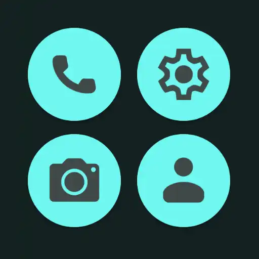 Play Pix You Aqua Light Icons APK