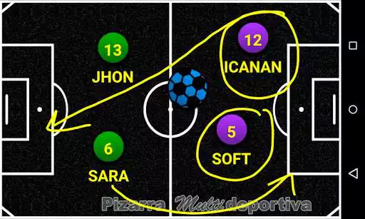 Play Pizarra Multideportiva as an online game Pizarra Multideportiva with UptoPlay