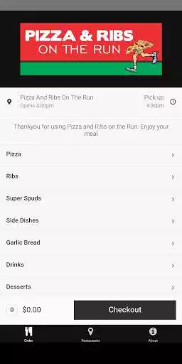 Play Pizza and Ribs on the Run