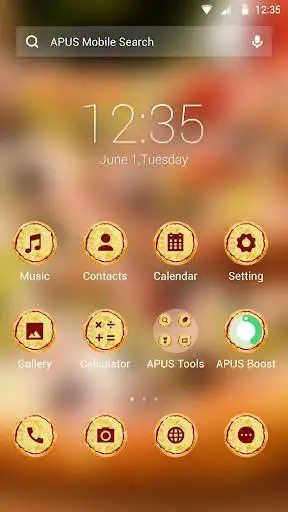 Play pizza-APUS Launcher theme Play pizza-APUS Launcher theme