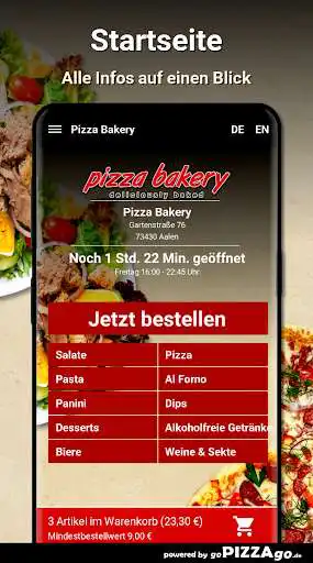Play Pizza Bakery Aalen as an online game Pizza Bakery Aalen with UptoPlay
