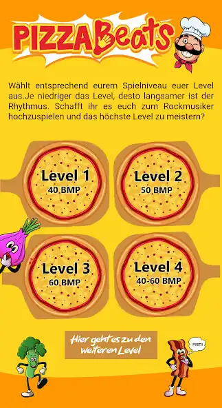 Play Pizzabeats as an online game Pizzabeats with UptoPlay