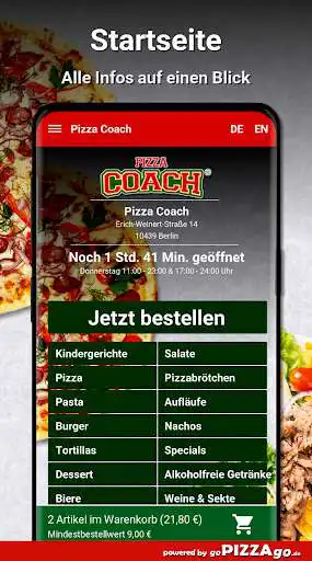 Play Pizza Coach Berlin as an online game Pizza Coach Berlin with UptoPlay
