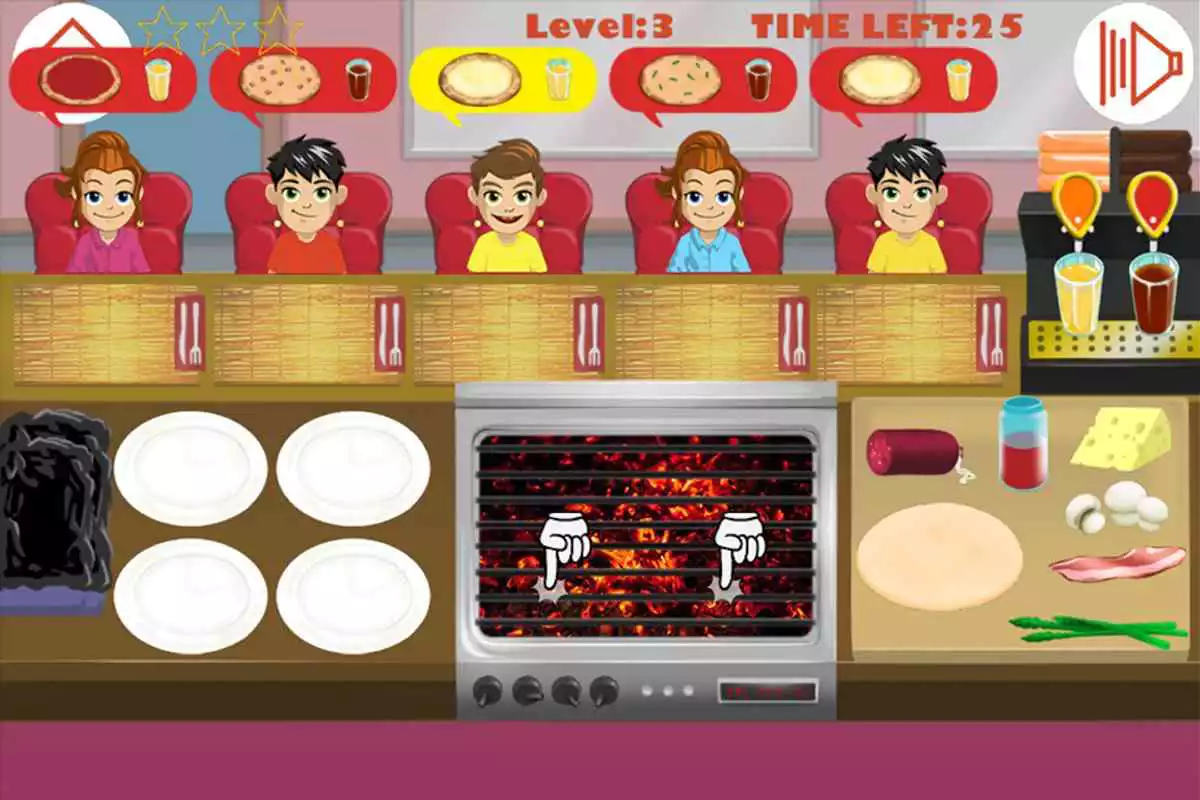 Play Pizza cooking game