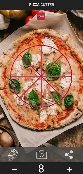 Play Pizza Cutter by Teka as an online game Pizza Cutter by Teka with UptoPlay