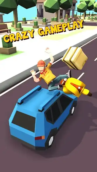 Play Pizza Delivery Boy Rush: City Driving Simulator  and enjoy Pizza Delivery Boy Rush: City Driving Simulator with UptoPlay