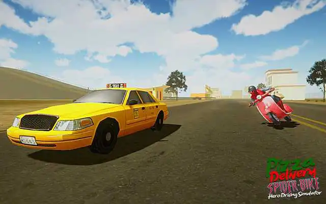 Play Pizza Delivery Spider Moto
