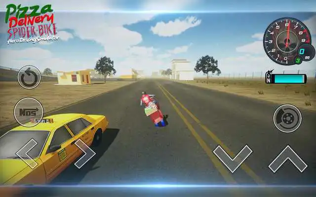 Play Pizza Delivery Spider Moto