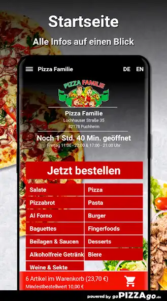 Play Pizza Familie Puchheim as an online game Pizza Familie Puchheim with UptoPlay
