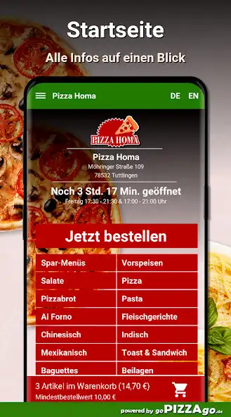 Play Pizza Homa Tuttlingen as an online game Pizza Homa Tuttlingen with UptoPlay