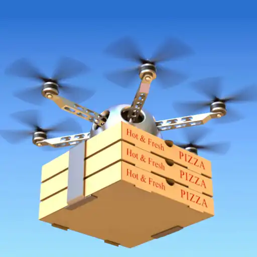 Play Pizza Home Delivery Drone City APK