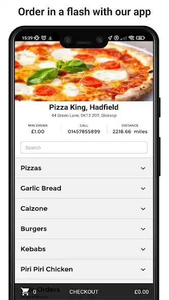 Play Pizza King, Hadfield as an online game Pizza King, Hadfield with UptoPlay