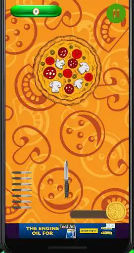 Play pizza knife as an online game pizza knife with UptoPlay