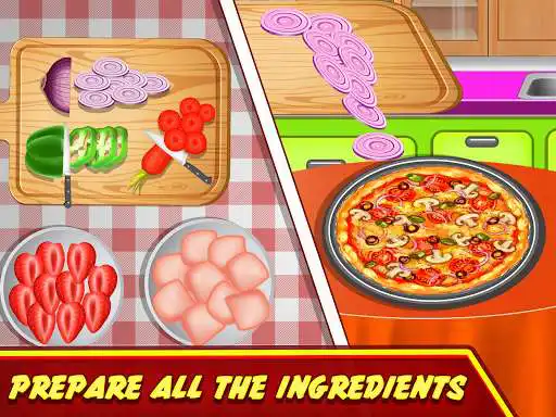Play Pizza Maker Kitchen Cooking as an online game Pizza Maker Kitchen Cooking with UptoPlay