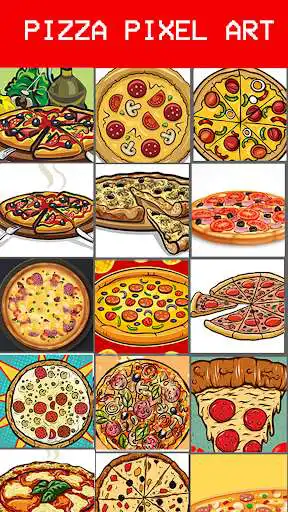 Play Pizza Pixel Coloring Art Game  and enjoy Pizza Pixel Coloring Art Game with UptoPlay
